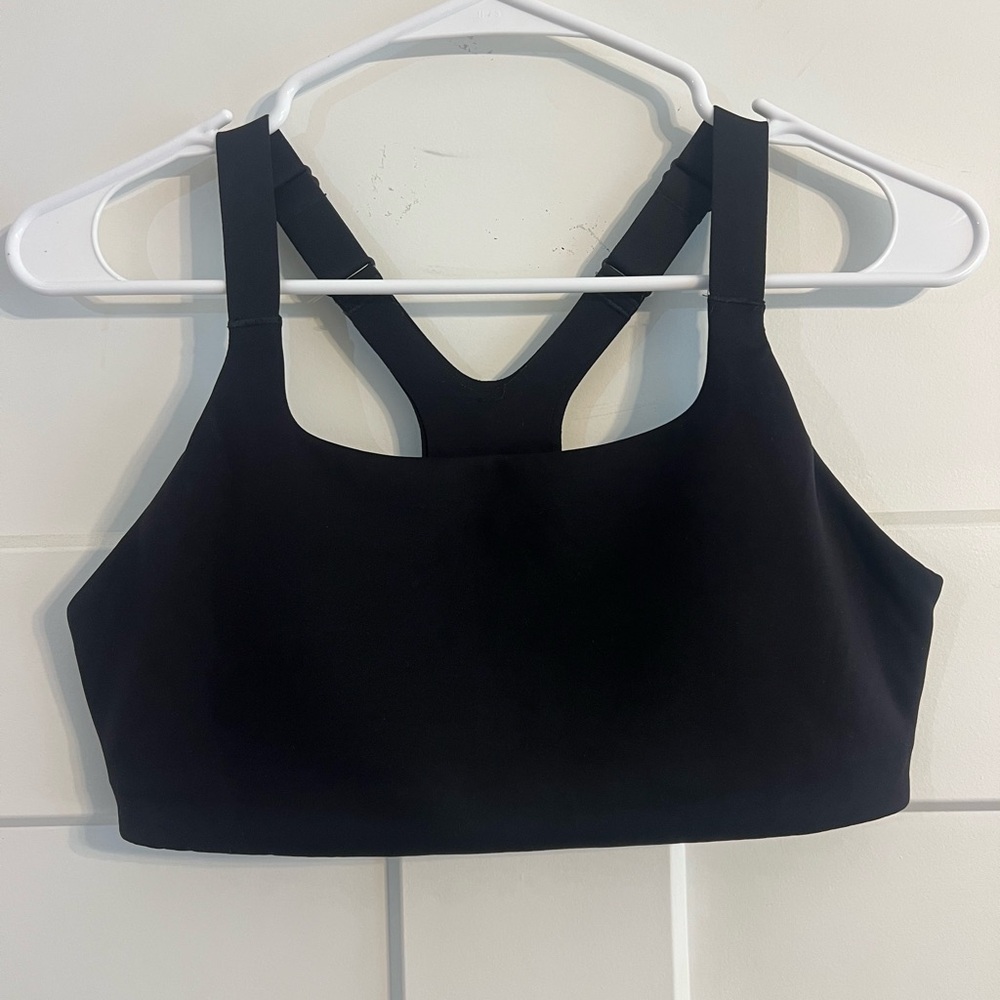 Lululemon Black Sports Bra, Size 8, Square Size Dot, New 🖤🖤🖤